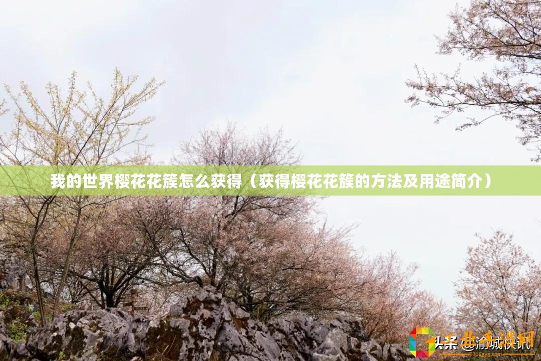 我的世界櫻花花簇怎么獲得（獲得櫻花花簇的方法及用途簡介）