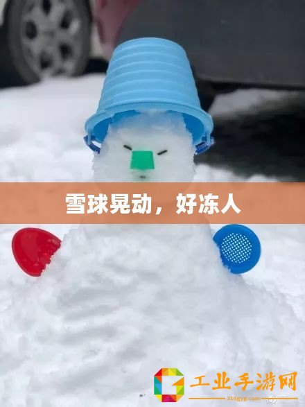 雪球晃動，好凍人