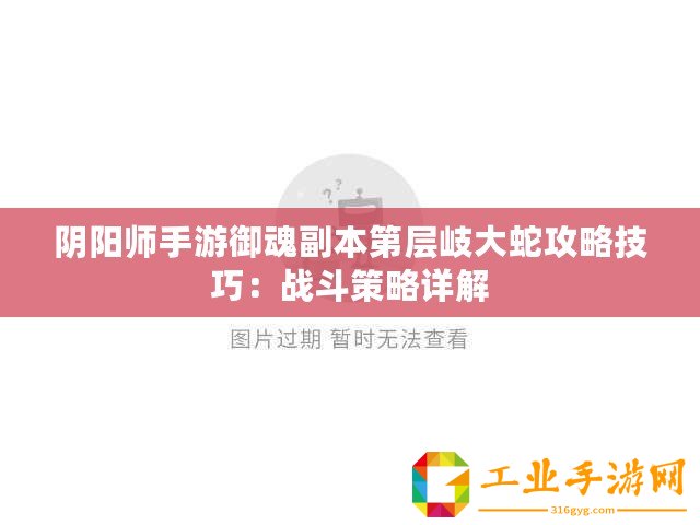 陰陽師手游御魂副本第層岐大蛇攻略技巧：戰斗策略詳解