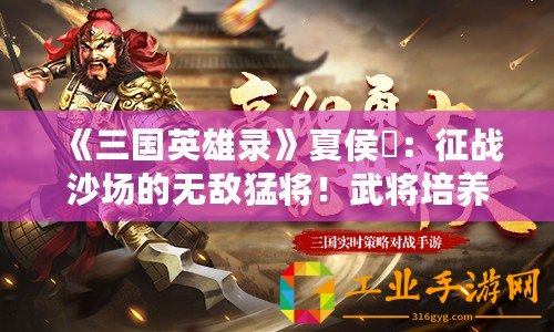 《三國英雄錄》夏侯惇：征戰沙場的無敵猛將！武將培養與錦囊搭配攻略！