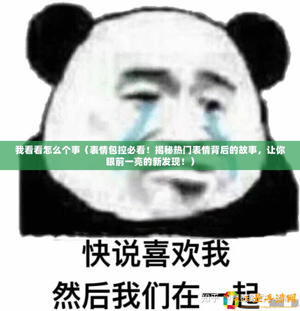 我看看怎么個(gè)事（表情包控必看！揭秘?zé)衢T(mén)表情背后的故事，讓你眼前一亮的新發(fā)現(xiàn)！）