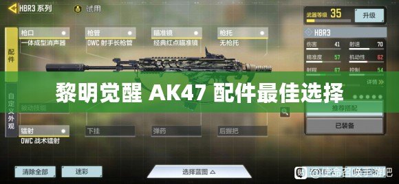 黎明覺醒 AK47 配件最佳選擇