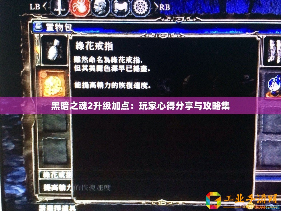 黑暗之魂2升級加點：玩家心得分享與攻略集