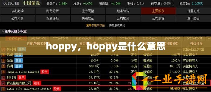 hoppy，hoppy是什么意思