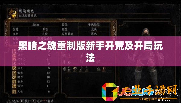 黑暗之魂重制版新手開荒及開局玩法