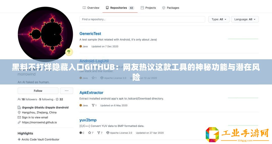 黑料不打烊隱藏入口GITHUB：網(wǎng)友熱議這款工具的神秘功能與潛在風(fēng)險(xiǎn)