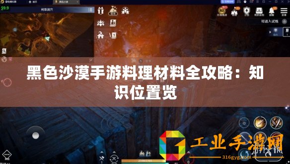 黑色沙漠手游料理材料全攻略：知識(shí)位置覽